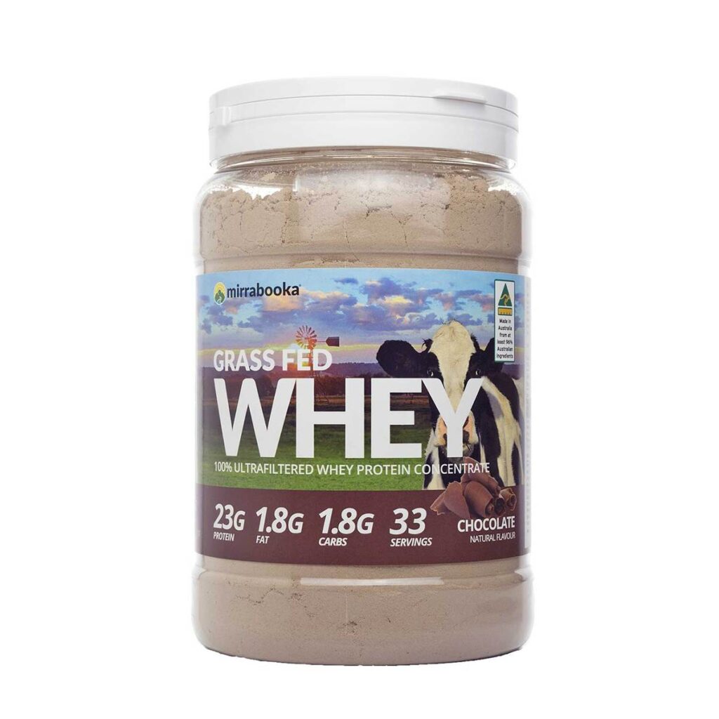 Mirrabooka Chocolate Australian Whey Protein Concentrate Confidere & Co