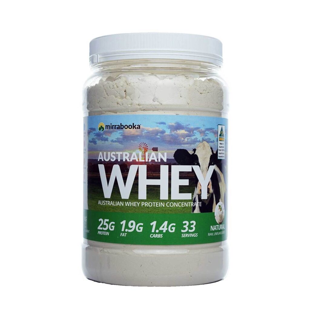 Mirrabooka Natural (Unflavoured) Australian Whey Protein Concentrate
